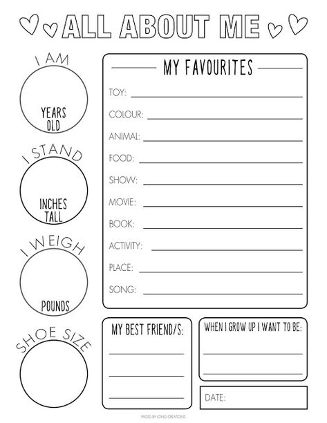 FREE Lockdown Time Capsule Colouring Pages Worksheets Printables FUN! Time Capsule Kids, About Me Worksheet, Me Worksheet, All About Me Worksheet, All About Me Preschool, Letter To Parents, Grande Section, All About Me, Time Capsule