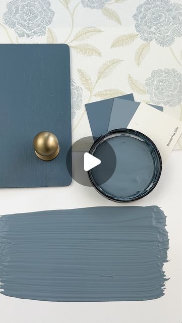 Loralee AhMu on Instagram: "Philipsburg Blue by Benjamin Moore is a timeless, rich blue with a hint of gray that adds just the right amount of depth and sophistication to any space.

Picture it in a cozy study, an elegant dining room, or even as an accent in a modern kitchen—it’s one of those colors that just works, no matter the style. 

It’s deep enough to make a statement but still soft enough to feel serene and calming, especially in spaces where you want a touch of drama without overwhelming the room.

Pair it with crisp white trim for a classic look, or mix it up with warm woods and brass accents for a more contemporary feel. 

It also looks stunning alongside neutrals like soft grays, tans, and even warm whites, making it super versatile for a whole range of palettes. 

✨Have you tr Redo Kitchen, Warm Whites, Color Mixing Chart Acrylic, Warm Grey Paint Colors, Redo Kitchen Cabinets, Cozy Study, Blue Paint Color, Cool Neutrals, Wallpaper S