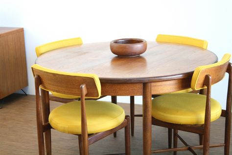 Small Round Kitchen Table Retro, Mid Century Modern Bistro Table, 1950s Dining Table, G Plan Dining Chairs, Retro Round Dining Table, Retro Dining Table And Chairs, Mid Century Modern Table And Chairs, Mid Century Dining Chairs Upholstered, Midcentury Kitchen Table