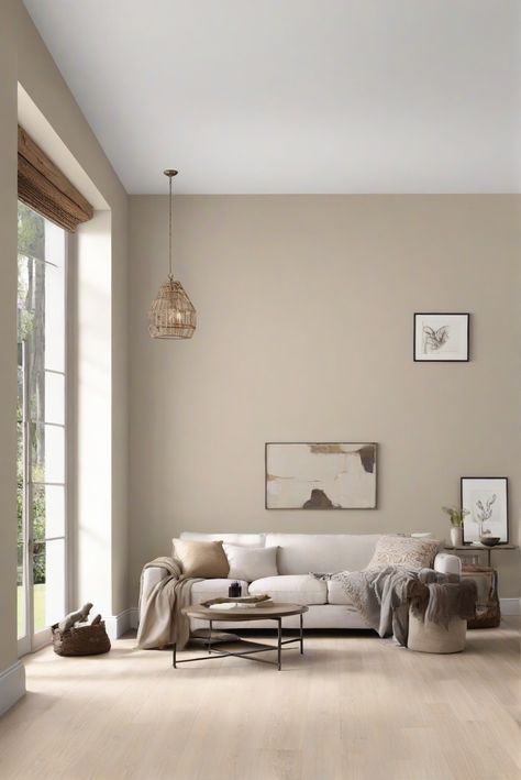 Step into a serene living space with BM Pale Oak (OC-20), the trending paint color of 2024. Discover how to create tranquility in your home with this elegant shade. #Ad #homedecor #homedesign #wallpaints2024 #Painthome #interiorarchitecture Wall Colors Green Living Room Colors
Bright Living Room Colors
Apartment Renovation
Living room Remodeling
Modern Paint Colors
2024 Bm Pale Oak Living Room, Pale Green Room, Pale Oak Benjamin Moore Living Room, Sw Pale Oak, Colors For Living Room Walls, Bm Pale Oak, Bright Living Room Colors, Pale Oak Benjamin Moore, Neutral Living Room Paint