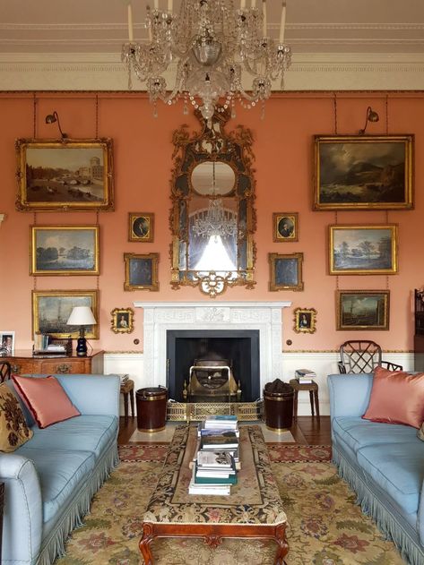 An 18th century House Guest « The Irish Aesthete England House, 18th Century House, Book Room, Home Garden Design, Tudor Style, Red Walls, World Of Interiors, Drawing Room, Design Awards