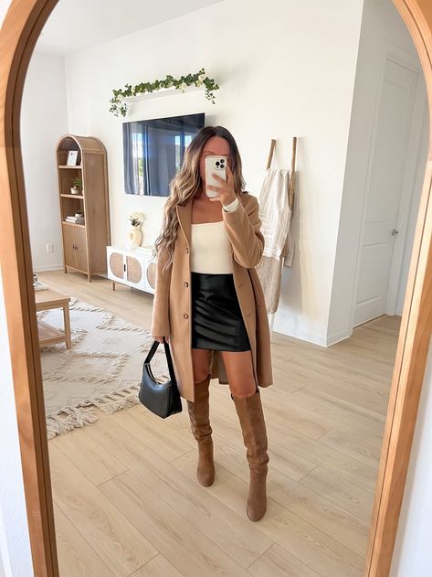 Chic Fall Date Night Outfits to Recreate Going Out Outfits With Boots, Womens Date Night Outfits, Rehearsal Dinner Guest Outfit, Rehearsal Dinner Guest Outfits, Date Night Outfits For Women, Night Outfits For Women, Cute Casual Fall Outfits, Night Outfits Ideas, Fall Date Night Outfits