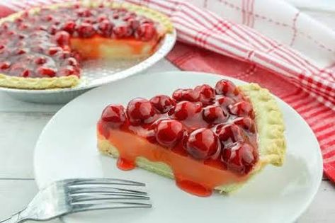 The 30 Best Easter Desserts Ever | Just A Pinch Recipes | Just A Pinch Cherry Cream Pie Recipe, Cherry Cream Pie, Cherry Topping, Fresh Strawberry Pie, Chocolate Peanut Butter Pie, Fresh Cherry, Pecan Pie Bars, Easter Desserts Recipes, Blueberry Cream Cheese