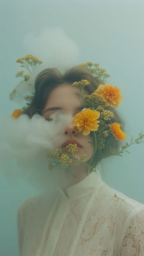 #scenes #dreams #scenesfromdreams #fairytales #images #selfies #poses #photos Dreamy Photography, Shotting Photo, Flowers In Her Hair, Girly Art Illustrations, Foto Art, Trik Fotografi, Poses References, Arte Fantasy, 인물 사진