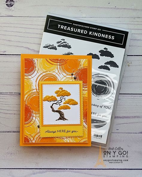 Treasured Kindness Cards, Treasured Kindness Stampin Up Cards, Stampin Up Treasured Kindness, Different Colors Of Pink, Fall Cards Handmade, Asian Cards, Free Stamps, Tree Cards, Pop Up Cards