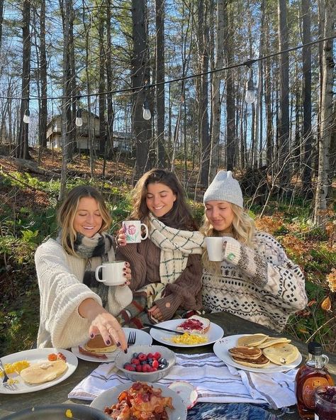 All Posts • Instagram Greta Wilson, Meals For The Family, Cabin Outfit, Cabin Trip, Fall Friends, Fall Picnic, Picnic Inspiration, Easy Camping Meals, Fall Mood Board