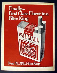 . Source Magazine, Pall Mall, Old Advertisements, Old Ads, Single Words, Magazine Ads, Vintage Advertisement, Print Ad, Magazine Art