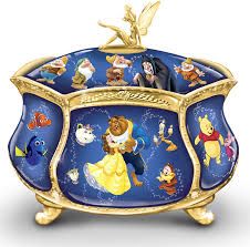 Disney Music Box, Aladdin Musical, Disney Musical, Wish Upon A Star, Disney Friends, Disney Music, Bradford Exchange, Disney Aladdin, Pink Tote Bags