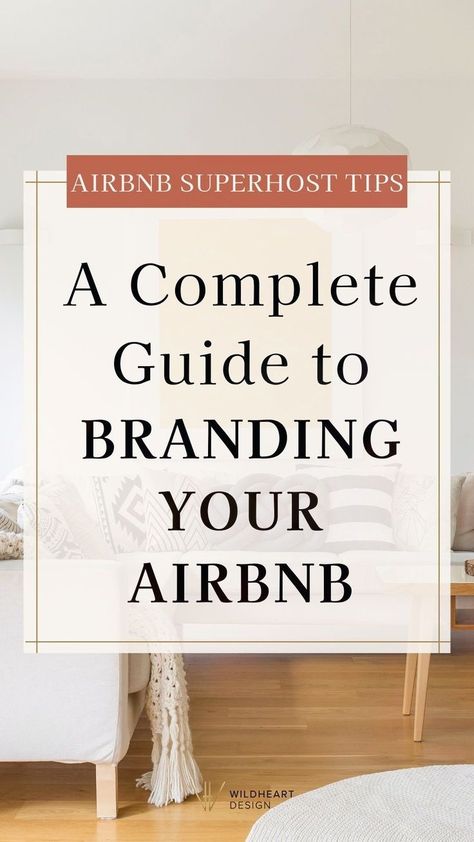 If you're an aspiring Airbnb host, this post is a must-read! Effective branding for your Airbnb business is key to distinguishing your listing and getting rave reviews. A successful vacation rental business requires more than just a great logo – it needs a comprehensive Airbnb branding strategy. I'm sharing Airbnb superhost tips on how to master vacation rental branding. Learn how to effectively brand your Airbnb business! Airbnb Branding, Airbnb Checklist, Vacation Rental Business, Airbnb Superhost, Airbnb Business, Airbnb House, Effective Branding, Rental Business, Branding Strategy