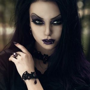 Gothic and Amazing Magazine Gothic Umbrella, Fashion Definition, Darya Goncharova, Gothic Pfp, Gothic Type, Vampire Makeup, Halloween Tattoo, Goth Look, Gothic Models