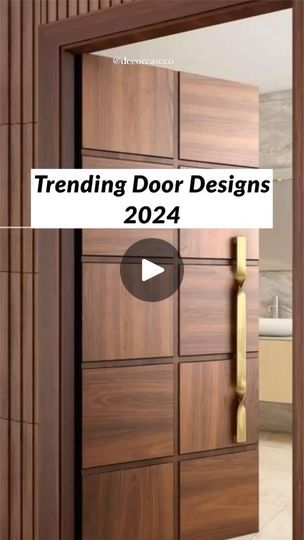 New Door Design 2024, Latest Door Design For Home, Home Main Door Design, New Door Design, Main Door Design Photos, Latest Door Designs, Entry Door Designs, Flush Door Design, Modern Wooden Doors