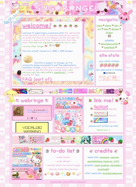 (click on post for website link ^_^) Google Slideshow Aesthetic, Blog Post Aesthetic, Girly Website Design Inspiration, Straw Page Ideas Website, Tumblr Layout Ideas, Spacehey Layouts Codes, Straw Page Inspo Website, Cutecore Website, Neocities Websites