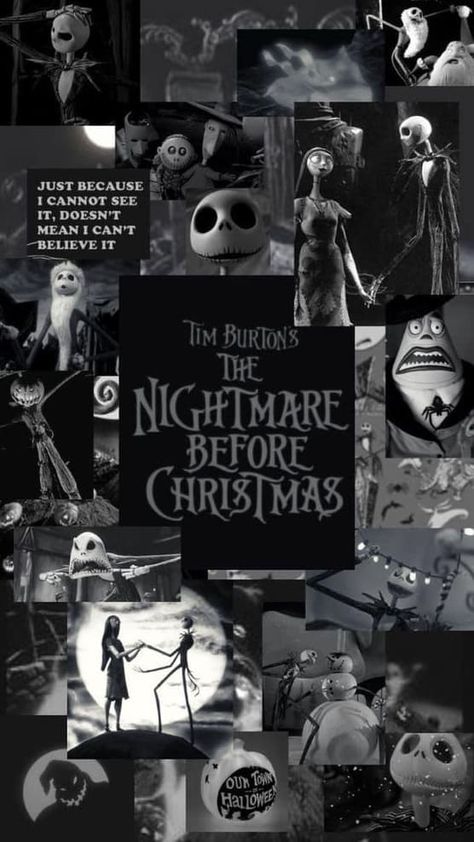 Hollowen Wallpapers Aesthetic, Halloween Wallpaper Nightmare Before Christmas, Nightmare Before Christmas Collage, Nightmare Before Christmas Background, Nightmare Before Christmas Wallpaper Iphone, Nightmare Before Christmas Pfp, The Nightmare Before Christmas Wallpaper, Tim Burton Aesthetic, Nightmare Before Christmas Movie