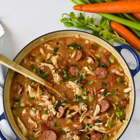 Princess Tiana Gumbo Recipe, Princess Tiana Recipes, Tiana Gumbo Recipe, Princess And The Frog Gumbo Recipe, Tiana's Gumbo Recipe, Tiana Food, Chicken Sausage Gumbo Recipe, Tiana Core, Sausage Gumbo Recipe