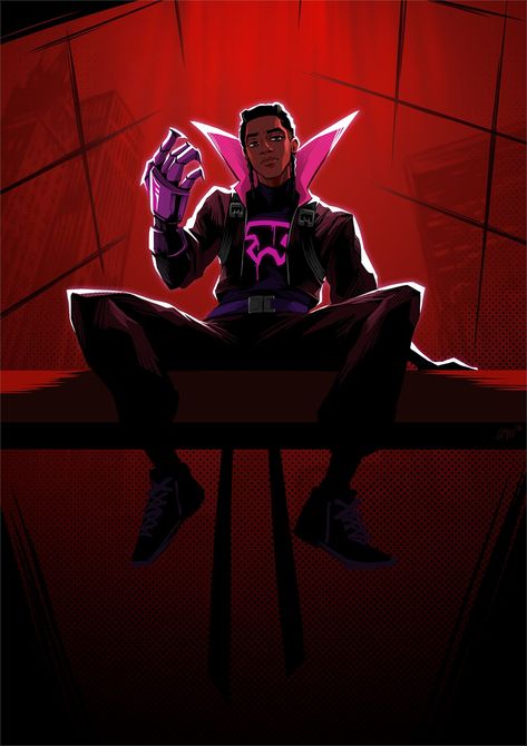 The Prowler Spiderverse Miles, Prowler Morales, The Prowler Spiderverse, Prowler Spiderverse, Prowler Wallpaper, Prowler Marvel, Prowler Miles, Miles 42, The Prowler