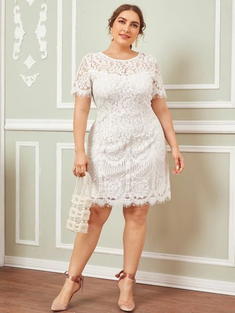 Plus Size Wedding Guest Dress, Lace Overlay Dress, Lace Shift Dress, Overlay Dress, Women Plus Size, Wedding Guest Dress Summer, Plus Size Wedding, Dress Gift, Petite Outfits