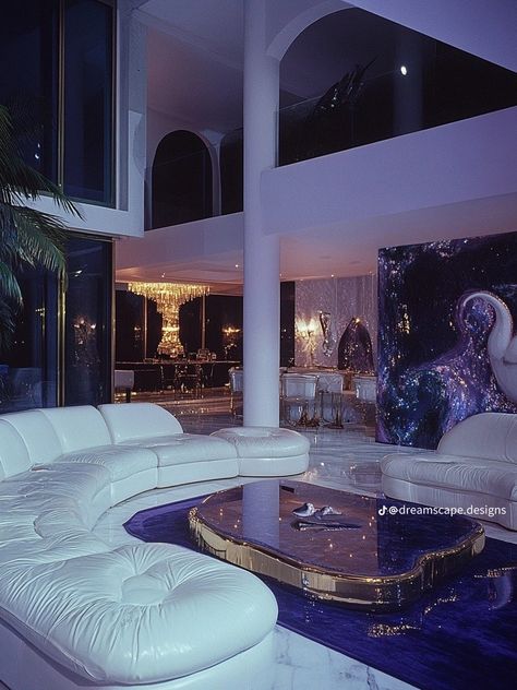 Girly Luxury Apartment, 80s Modern Home Decor, Old Money Interior Design, Old Money Interior, Coastal Living Room Decor, Fancy Apartment, Fresh Room, 1980s Interior, Aqua Bathroom