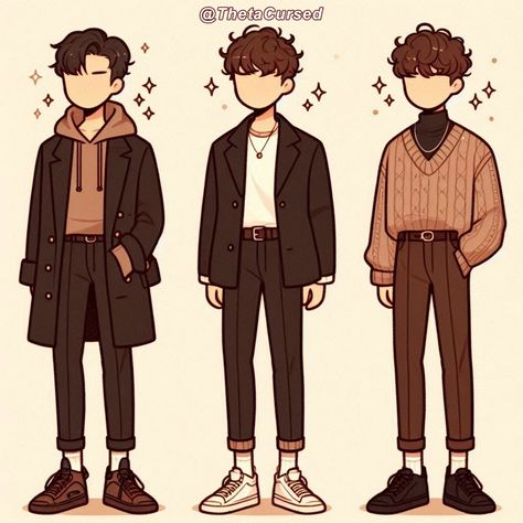 Male Outfits Drawing Reference, Male Clothing Ideas, Cute Guy Outfits, Outfit Ideas For School Fall, Aesthetic Hoodies, Concept Art Tutorial, Mens Fashion Illustration, Male Clothing, Creative Drawing Prompts