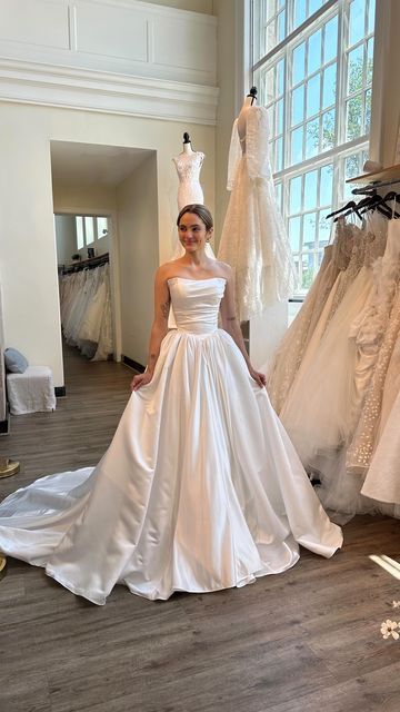 Ava Laurenne Bride on Instagram: "All the bridal feels 🤍

GOWN 1 - “Palmer”
GOWN 2 - “Georgina”
GOWN 3 - “Camille”
•
•
•
florals and background by @gatherings.creative follow @avalaurennebride
www.avalaurennebride.com

#weddingdress #weddingdressinspiration #bridalshop #weddinginspiration #weddingdresses #bridegoals" Ava Laurenne Bride, Bridal Shop, Wedding Dress Inspiration, Dream Wedding, Wedding Dresses, Wedding Inspiration, Wedding Dress, Dresses, Floral