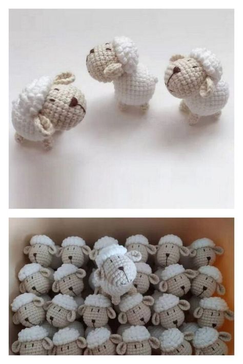 Mini Crochet Sheep Pattern, Crochet Mini Sheep Free Pattern, Amigurumi Sheep Free Pattern, Sheep Crochet Pattern Free, Sheep Amigurumi Free Pattern, Crochet Sheep Free Pattern, Crochet Sheep Pattern, Sheep Crochet Pattern, Sheep Amigurumi