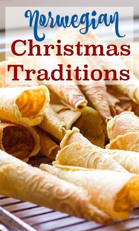 Christmas is a huge deal in Norway, and Norwegian Christmas traditions make the most of the holiday during the dark days of winter. Click through to read how magical Christmas in Norway can be, including traditional Christmas cookies, lutefisk, and julebord! Christmas In Norway, Norwegian Cookies, Norwegian Cuisine, Norway Food, Norway Christmas, Viking Food, Traditional Christmas Cookies, Norwegian Christmas, Norwegian Food