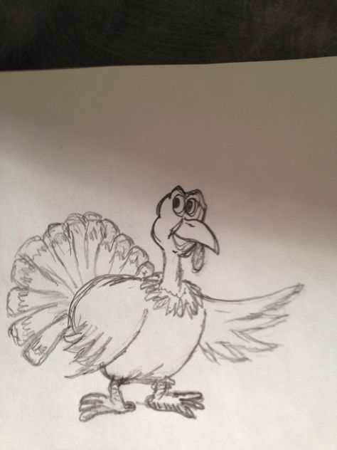 Thanksgiving turkey Turkey Drawing Easy, Thanksgiving Sketches, Turkey Drawings, Turkey Sketch, Thanksgiving Drawings, Turkey Drawing, Turkey Fan, Easy Turkey, Funny Turkey