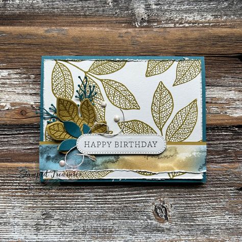 Changing Leaves Card Ideas Stampin Up Changing Leaves Cards, Changing Leaves Stampin Up Cards, 2024 Card, Leaf Cards, Changing Leaves, Christmas Scrapbook, Cards Birthday, Su Cards, Thanksgiving Cards