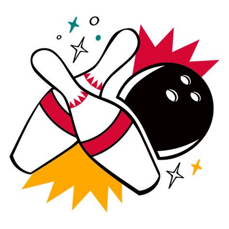 Retro Bowling, Bowling Birthday, Art Simple, Create T Shirt, Birthday Cakes, Svg Design, Png Image, Bowling, Svg Files