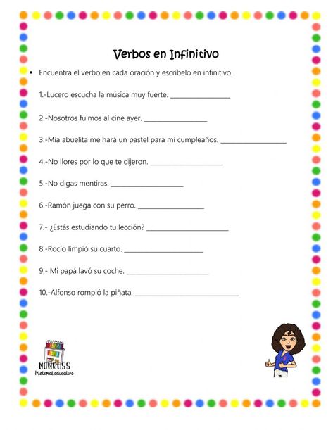 Ejercicio interactivo de Verbos en Infinitivo Spanish Teaching Resources, Spanish Vocabulary, Teaching Spanish, School Subjects, Teaching Resources, Subjects, Vocabulary, Acting, Word Search Puzzle