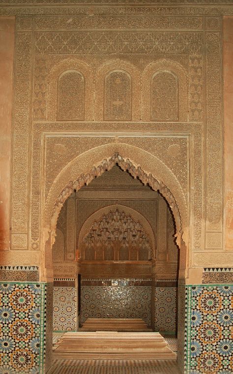 Saadian Tombs, Moorish Architecture, Marrakech, Barcelona Cathedral, Taj Mahal, Morocco, Architecture, Building, Travel