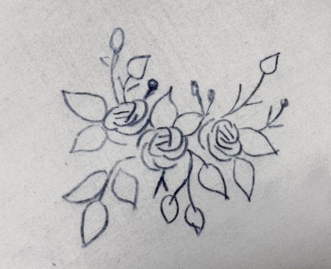 Rose Hand Embroidery Design, French Embroidery Patterns Vintage, Rose Embroidery Pattern Simple, Bullion Roses Embroidery Tutorial, Bullion Roses Embroidery Design, Rose Flower Embroidery Designs, Bullion Roses Embroidery Pattern, Bullion Roses Embroidery, Rose Bud Embroidery