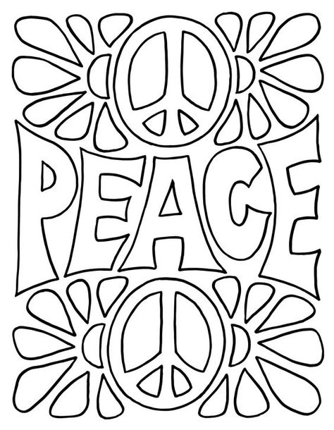 Free Peace Sign Coloring Pages Pdf To Print - Coloringfolder.com Coloring pages for kids #coloringpagesforkids Coloring page for kids #coloringpageforkids Kids coloring page #kidscoloringpage 9.616 Peace And Love Coloring Pages, Hippie Coloring Pages, Creation Coloring Pages, Monster Truck Coloring Pages, Free Coloring Pages For Kids, Transfer Images, Summer Coloring, Farm Animal Coloring Pages, Love Coloring Pages