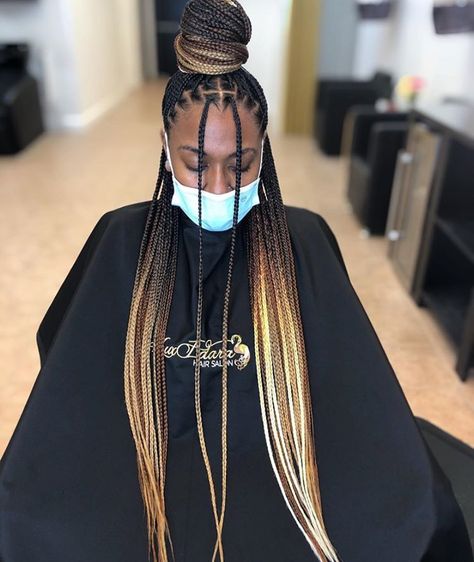 Knotless Box Braids Ideas, Box Braids Ideas, Knotless Box Braids, Braids Ideas, Colored Braids, African Hair Braiding Styles, Box Braids Hairstyles For Black Women, Cute Box Braids Hairstyles, Box Braids Styling