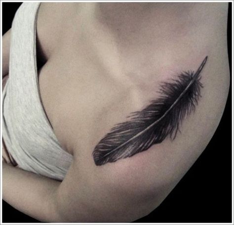 Swan feather A Feather Tattoo, Feather Tattoo Placement, Tattoo Plume, Feather Tattoo For Men, Small Feather Tattoo, Feather Tattoo Colour, Tattoo Feather, Feather Tattoo Design, Tattoo Designs For Girls