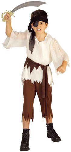 Haunted House Children's Costumes Pirate Boy - Child's Large -- Check out the image by visiting the link. (This is an affiliate link) #CostumesforKids Lost Boys Costume, Inexpensive Halloween Costumes, Boys Pirate Costume, Homemade Pirate Costumes, Pirate Dress Up, Captain Costume, Female Pirate Costume, Full Body Costumes, Pirate Boy