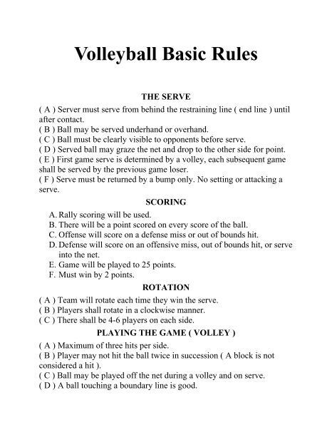 Rules Of Volleyball, Volleyball, Read More, Reading, Quick Saves