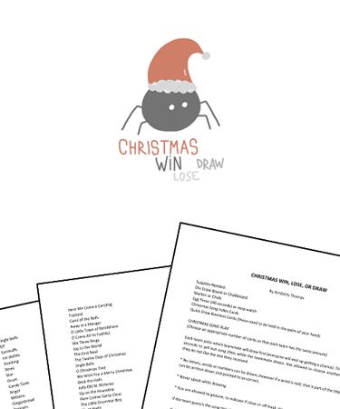 Win Lose Or Draw Game Ideas, Win Lose Or Draw, Work Christmas Party, Free Printable Games, Scout Activities, Printable Game, Christmas Parties, Class Ideas, Printable Games