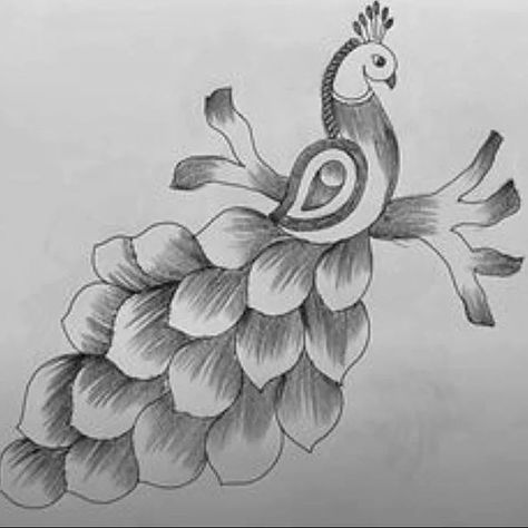 Follow👉 Shaan_Writes Like❤️ Share📲 Comment✍️ Peacock Pencil Drawing Easy, Pencil Art Drawings Peacock, Peacock Drawing Simple, Peacock Drawing Easy, Peacock Sketch, Peacock Drawing, Pencil Drawing Images, Boho Art Drawings, Easy Cartoon Drawings