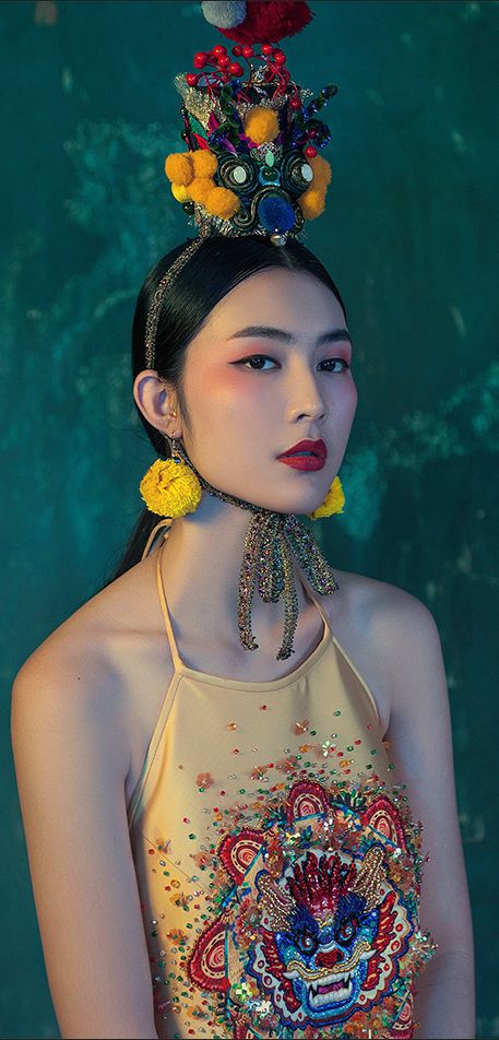 Elaborate Embroidery, Vietnam Fashion, National Dress, S Signature, Cheongsam, Design House, Headdress, The Fashion, Fashion Designer