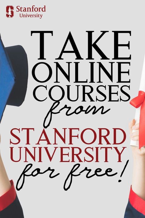 Take free online courses from one of the world's top universities, Stanford University! #elearning #education #onlinelearning #learning #onlinecourses Free College Courses Online, Free College Courses, Free Learning Websites, Free Online Education, Free Online Learning, Free College, Free Online Classes, College Courses, College Classes