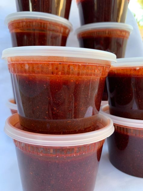 Homemade Chamoy Rim Dip, Rim Paste Recipe Chamoy, Drinks With Chamoy Rim, Fruit With Tajin And Chamoy, Mexican Candy With Chamoy And Tajin, Chamoy Sauce, Disney Themed Food, Mexican Snacks, Michelada