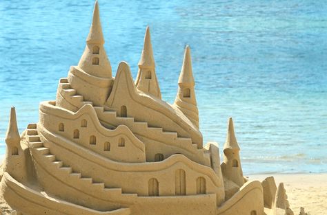 Building Sand, Sand Sculptures, Ice Sculptures, I Love The Beach, Sand Art, Summer Bucket Lists, Sand Castle, Beach Time, Ocean City