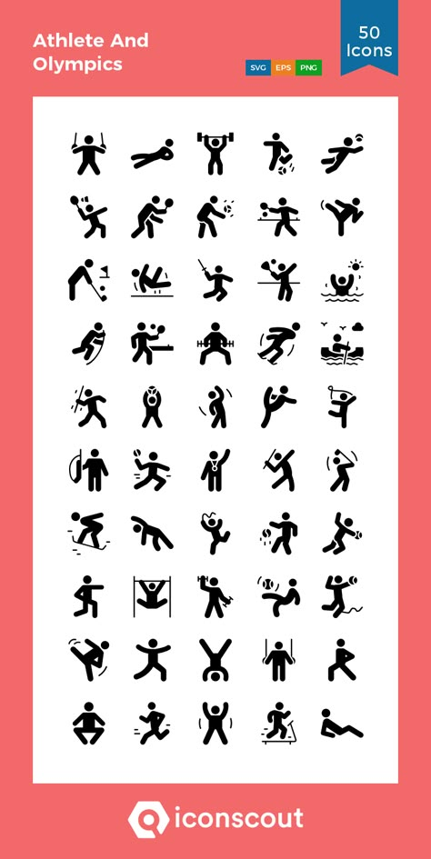 Olympic Icons, Olympic Crafts, Silhouette Sport, Olympic Theme, Olympic Games Sports, Fitness Icon, Leaflet Design, Paris Olympics, Sport Icon