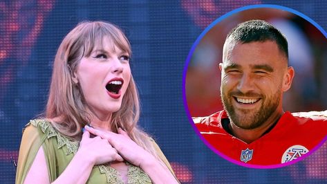 Taylor Swift Beams When Travis Kelce Appears to Surprise Her at Dublin Eras Show: See the Moment — Entertainment Tonight Eras Tour Performance, Tent Inside, Archer Pose, Aviva Stadium, Surprise Her, Peter Facinelli, Wolf Of Wall Street, Entertainment Tonight, Travis Kelce