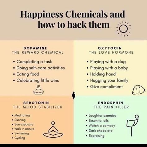 Happiness Chemicals, Mental And Emotional Health, Self Care Activities, Coping Skills, Self Improvement Tips, Emotional Health, Self Development, The Words, Mantra