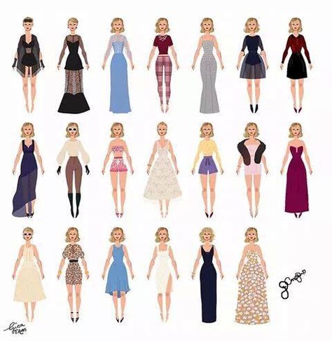 Outfits from the blank space music video! Blank Space Music Video, Music Video Outfits, Taylor Swift Music Videos, Space Music, Taylor Outfits, Space Outfit, Taylor Swift Music, Taylor Swift Outfits, Taylor Swift 1989