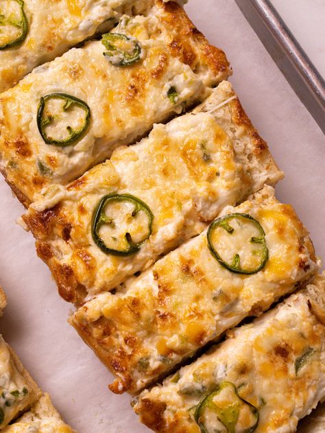 Jalapeño Popper Cheese Bread | 12 Tomatoes Jalapeno Popper Bread, Cheese Breads, Cozy Casseroles, Jalapeño Bread, Jalapeno Cheese Bread, Baking Breads, Cream Cheese Bread, 12 Tomatoes Recipes, Jalapeno Cheese