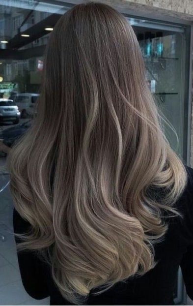 Asian Hair Balayage Ash, Hair Color Asian, Beige Hair, Korean Hair Color, Brown Hair Looks, Ash Hair Color, Brown Hair Inspo, Balayage Hair Dark, Brown Hair Balayage