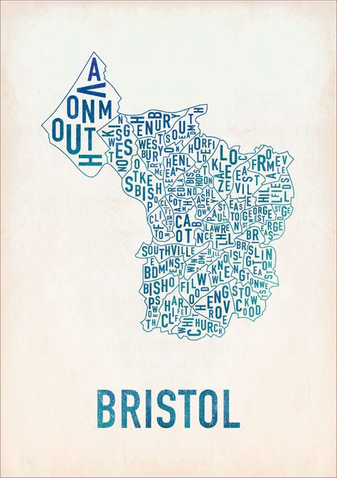 Map of #Bristol. Very cool. Bristol Map, Three Witches, Into The West, Bristol City, Day Day, Wreck This Journal, Wall Pictures, City Council, Travel Maps