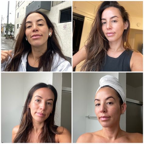 I Went a Whole Week With No Makeup, and Here's What Happened | POPSUGAR Beauty Makeup Vs No Makeup, Makeup Help, Hormonal Acne, Popsugar Beauty, Bare Face, No Makeup, Without Makeup, Work Looks, Acne Prone Skin